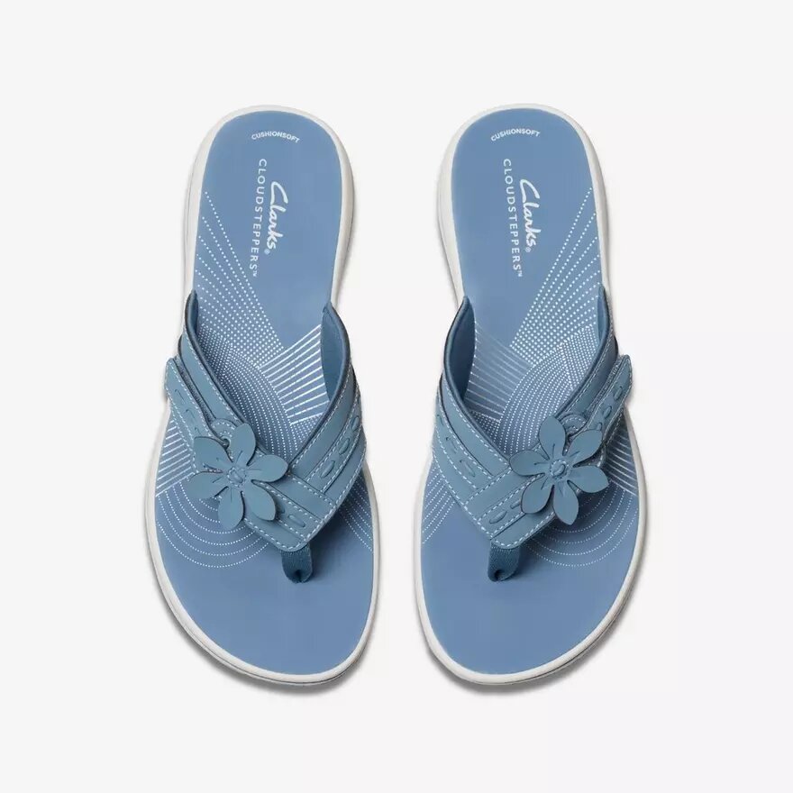 Breeze Opal Denim Cloudsteppers™-flip-flops för dam Breeze Opal Denim Cloudsteppers™-flip-flops för dam