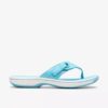 Breeze Reyna himmelsblå Flip-flops för dam