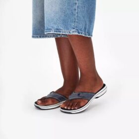 Breeze Reyna Navy Cloudsteppers™-Flip-flops för damer