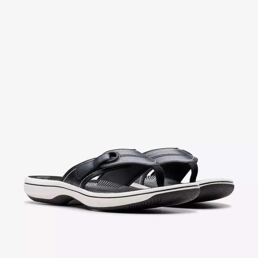 Breeze Reyna svarta Cloudsteppers™-Flip-flops för damer Breeze Reyna svarta Cloudsteppers™-Flip-flops för damer