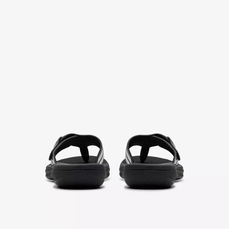 Breeze Reyna svarta lackade Cloudsteppers™-Flip-flops för damer Breeze Reyna svarta lackade Cloudsteppers™-Flip-flops för damer