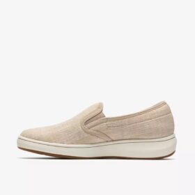 Breeze Sky Zoe Sand Canvas Slip-ons för damer