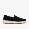 Breeze Sky Zoe – svarta Slip-ons i canvas för damer Breeze Sky Zoe – svarta Slip-ons i canvas för damer
