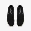 Breeze Sky Zoe – svarta Slip-ons i canvas för damer Breeze Sky Zoe – svarta Slip-ons i canvas för damer