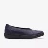 Breezesky Air Navy i textil för damer – Slip-ons