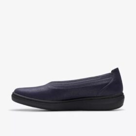 Breezesky Air Navy i textil för damer – Slip-ons