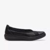 Breezesky Air svarta Slip-ons i textil för damer Breezesky Air svarta Slip-ons i textil för damer