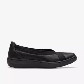 Breezesky Air svarta Slip-ons i textil för damer Breezesky Air svarta Slip-ons i textil för damer