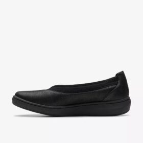 Breezesky Air svarta Slip-ons i textil för damer Breezesky Air svarta Slip-ons i textil för damer