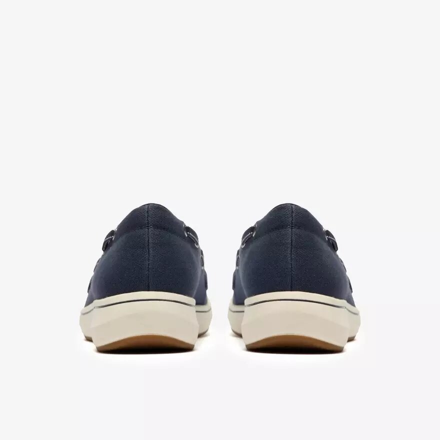 Breezesky Bay Navy Canvas Loafers för damer Breezesky Bay Navy Canvas Loafers för damer