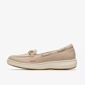 Breezesky Bay Sand Canvas-Loafers för damer