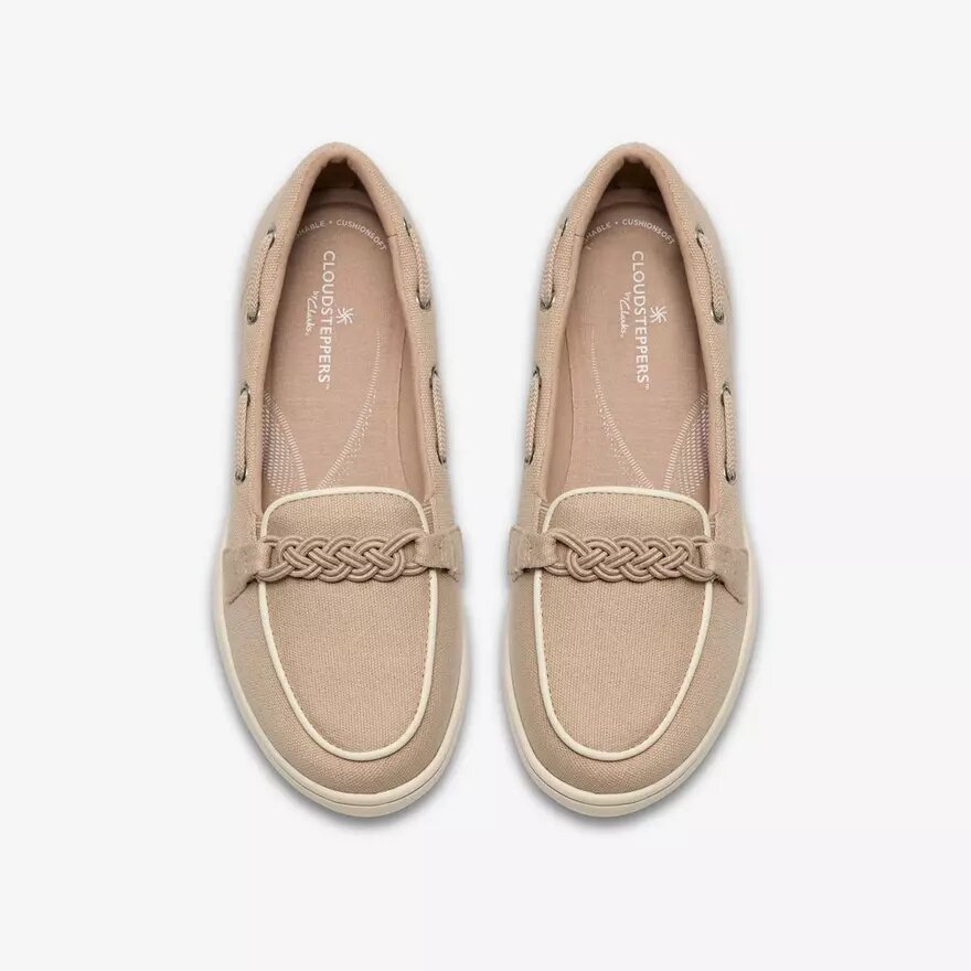 Breezesky Bay Sand Canvas-Loafers för damer Breezesky Bay Sand Canvas-Loafers för damer