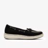 Breezesky Bay svarta canvasloafers för dam Breezesky Bay svarta canvasloafers för dam