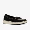 Breezesky Bay svarta canvasloafers för dam Breezesky Bay svarta canvasloafers för dam