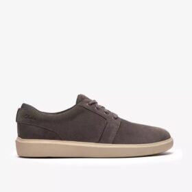 Brodin Seam – gråa sneakers i mocka för herr