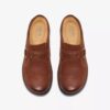 Carleigh Viola-träskor & mules i brittiskt tan-nubuck för damer Carleigh Viola-träskor & mules i brittiskt tan-nubuck för damer