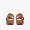Cecily Mix – beige kombinerad platt sandal för damer Cecily Mix – beige kombinerad platt sandal för damer