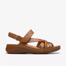 Cecily Strap – rem-sandaler i beige för damer