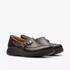 Certina Ease mörkbruna läderslip-ons för dam