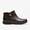 Certina Joy mörkbruna läderankelboots för dam Certina Joy mörkbruna läderankelboots för dam