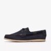 Charmouth Lace båtskor för herr i marinblå nubuck Charmouth Lace båtskor för herr i marinblå nubuck