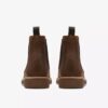 Chelsea boots for men in waxed leather, Clarkdale Easy