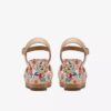 Chicly Floral vita kilklackar för dam Chicly Floral vita kilklackar för dam