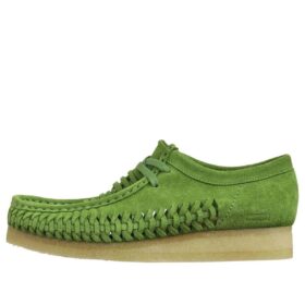 Clarks x Supreme Woven Wallabee ”Green” 26160848