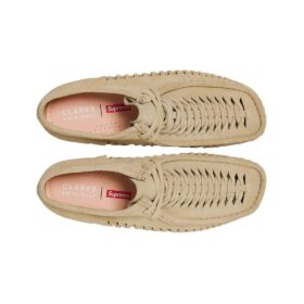 Clarks x Supreme Woven Wallabee ”Tan” 26160850
