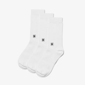 Cloud Steppers 3-pack vita strumpor