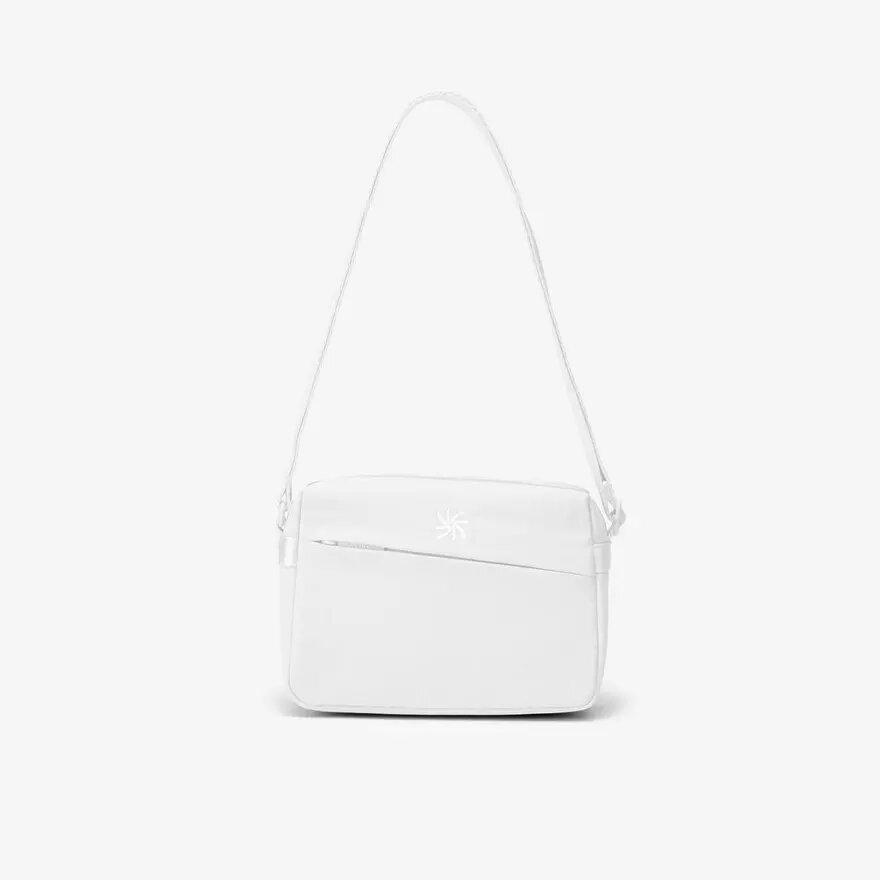 Cloudsteppers crossbody-väskor för damer i ljust vitt Cloudsteppers crossbody-väskor för damer i ljust vitt