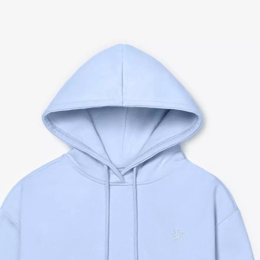 Cloudsteppers Everyday-hoodie, ljusblå Cloudsteppers Everyday-hoodie, ljusblå