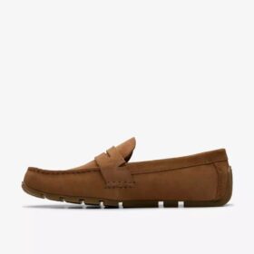 Corsley Bar Cola-loafers i mocka för herr