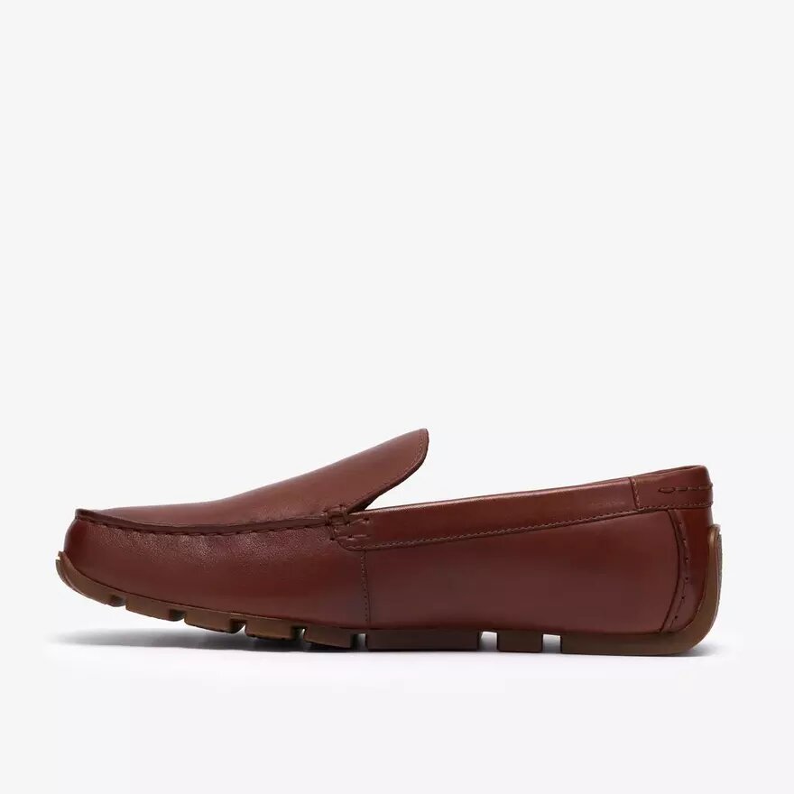 Corsley Plain, Loafers i ljusbrunt läder för herr Corsley Plain, Loafers i ljusbrunt läder för herr