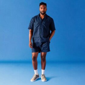 Courtlite2 Run grå nubuck-Sneakers för herr | clarks