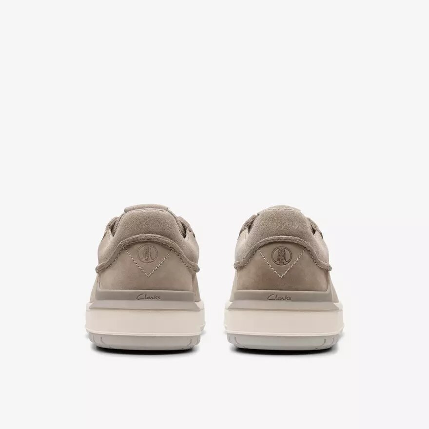 Courtlite2 Run grå nubuck-Sneakers för herr | clarks Courtlite2 Run grå nubuck-Sneakers för herr | clarks