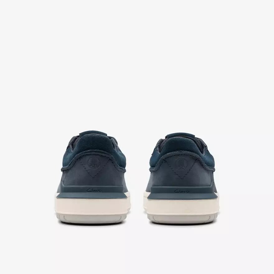 Courtlite2 Run-sneakers för herr i marinblå nubuck Courtlite2 Run-sneakers för herr i marinblå nubuck