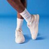 Courtlite2 Run vita lädersneakers för herr Courtlite2 Run vita lädersneakers för herr