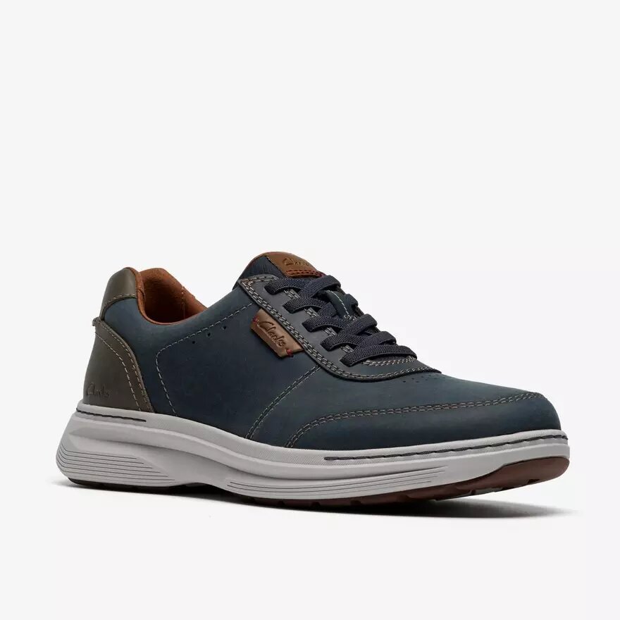 Craftwell Lace – marinblå läderskor för herrar Craftwell Lace – marinblå läderskor för herrar