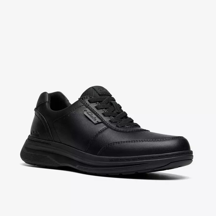 Craftwell Lace – svart lädersneaker för herr | Clark’s Craftwell Lace – svart lädersneaker för herr | Clark’s