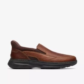 Craftwell Step bruna Slip-on-skor för herr