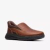 Craftwell Step bruna Slip-on-skor för herr