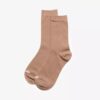 Crew-strumpor i beige Crew-strumpor i beige