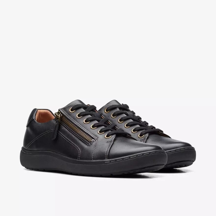 Dam-Sneakers Nalle Lace svart/svart, storlek US Dam-Sneakers Nalle Lace svart/svart, storlek US