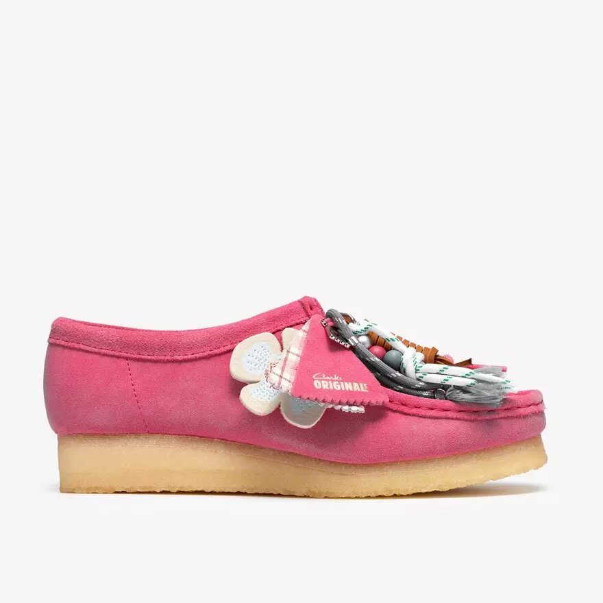 Dam Wallabee Pink Interest Wallabees Dam Wallabee Pink Interest Wallabees