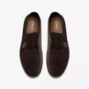 Desert Boot Evo för herr, mörkbrunt mocka, chukka