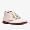 Desert Boot för herr i vitt läder Desert Boot för herr i vitt läder