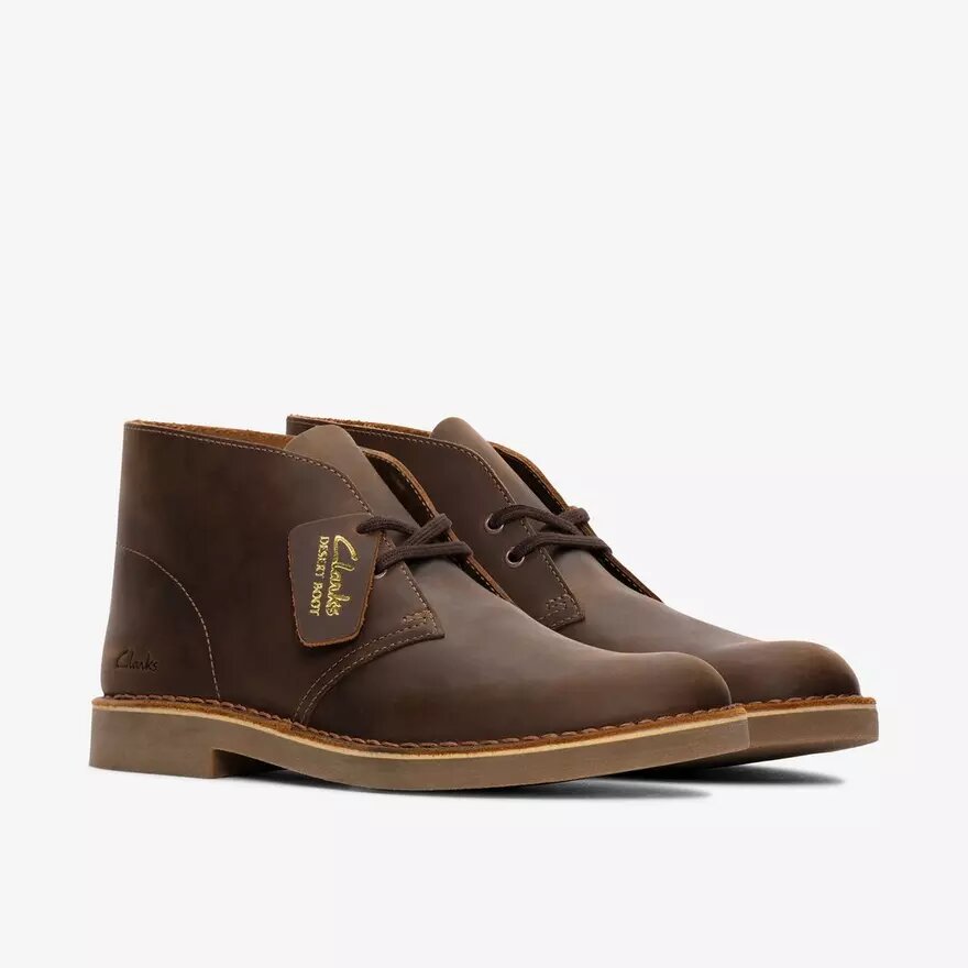 Desert boots Evo för män i bivaxat läder – USA Desert boots Evo för män i bivaxat läder – USA