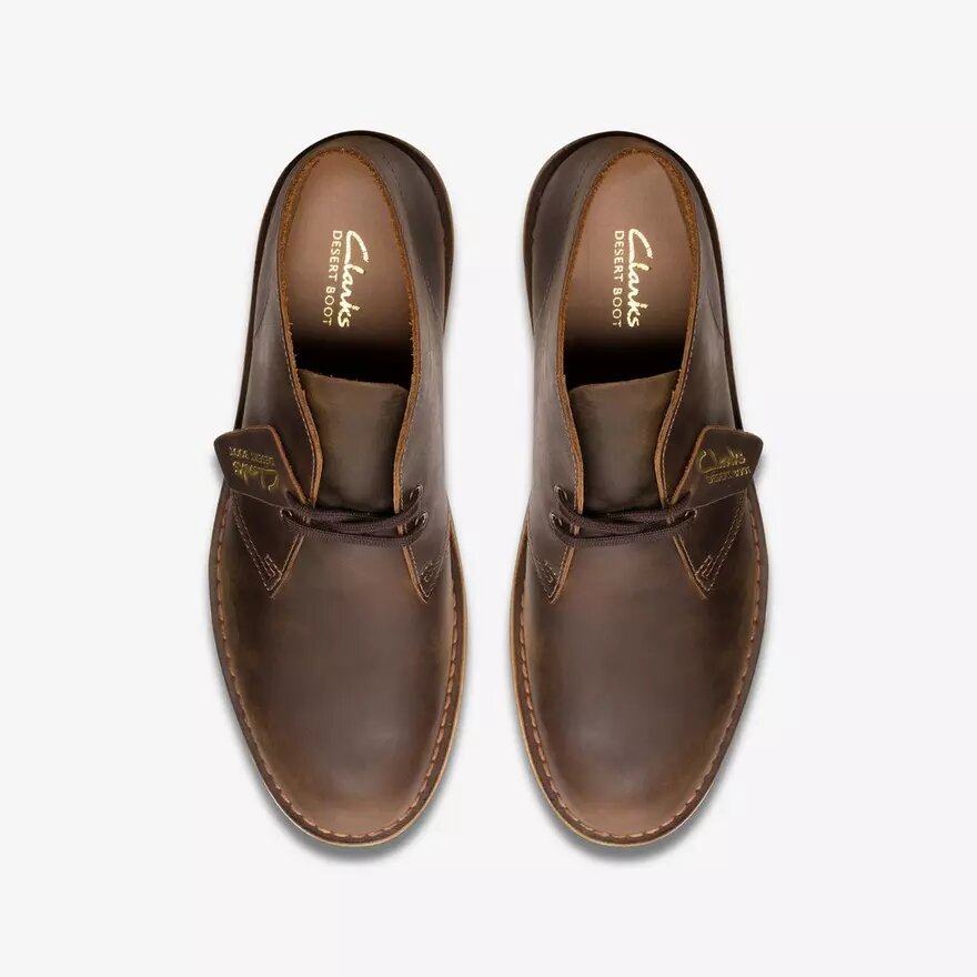 Desert boots Evo för män i bivaxat läder – USA Desert boots Evo för män i bivaxat läder – USA