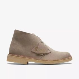 Desert boots för damer i sandfärgat mocka – USA Desert boots för damer i sandfärgat mocka – USA